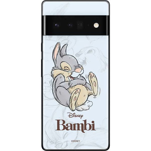 Disney Bambi Thumper Sketched portrait Google Pixel 6 Pro Skin
